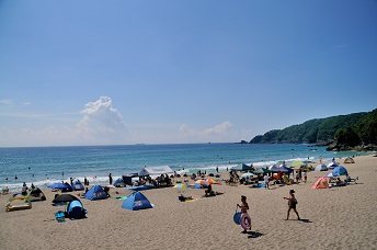 吉佐美大浜海水浴場の写真