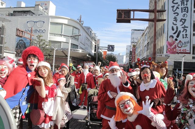 しずおか おまち サンタフェスティバル15 祭 伝統行事 街 地域 ボランティア チャリティー 静岡市 イベント情報 静岡ナビっち
